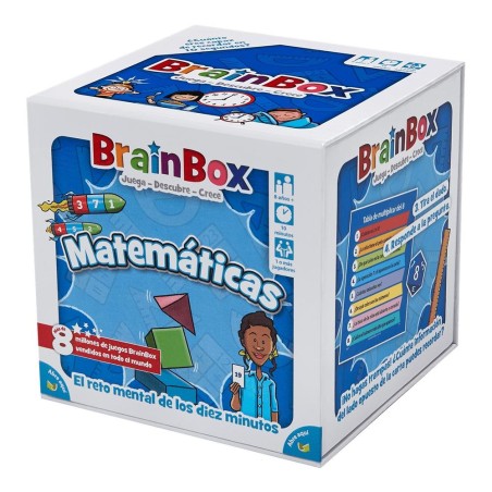 Juego mesa brainbox matematicas edad recomendada