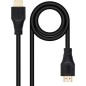 Cable HDMI 1-4 Nanocable 10-15-4701- HDMI Macho - HDMI Macho- 1m- Negro