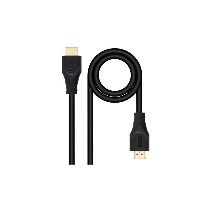 Cable HDMI 1-4 Nanocable 10-15-4703- HDMI Macho - HDMI Macho- 3m- Negro