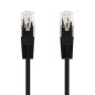 Cable de Red RJ45 UTP Nanocable 10-20-0400-BK Cat-6- 50cm- Negro