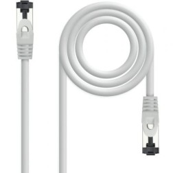 Cable de Red RJ45 SSTP Nanocable 10-20-2001 Cat-8-1- 1m- Gris