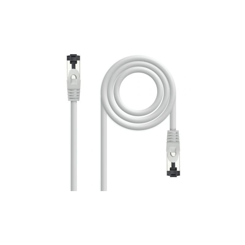 Cable de Red RJ45 SSTP Nanocable 10-20-2001 Cat-8-1- 1m- Gris