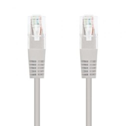 Cable de Red RJ45 UTP Nanocable 10-20-0410 Cat-6- 10m- Gris