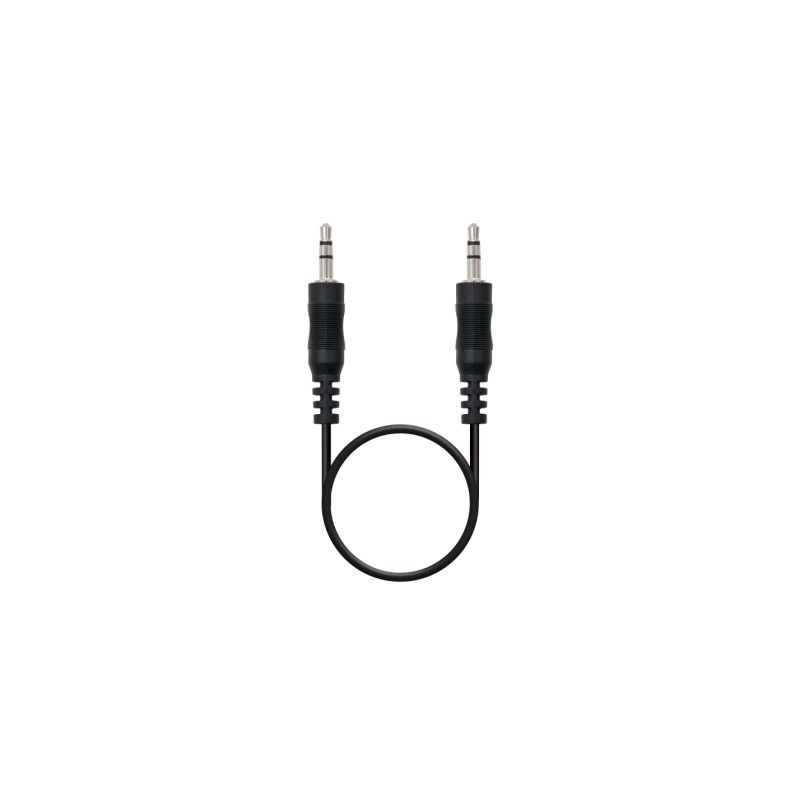 Cable Estéreo Nanocable 10-24-0101- Jack 3-5 Macho - Jack 3-5 Macho- 1-5m
