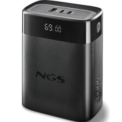 Powerbank 30000mAh NGS TWIX30- 140W- Compatible con Portátiles- Negra
