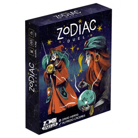 Juego mesa zodiac duel pegi 10