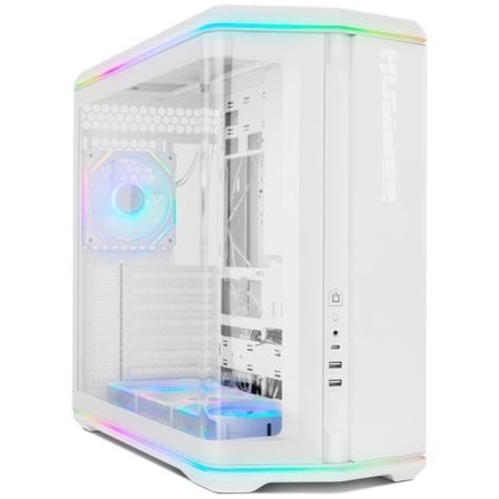 Caja Gaming Semitorre Nox Hummer Anvil- Blanca