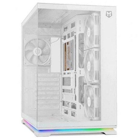 Caja Gaming Semitorre Nox Hummer Galaxy- Blanca
