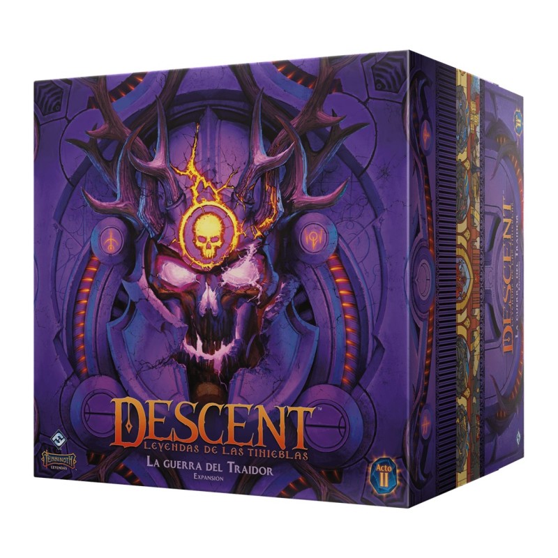 Juego mesa descent: la guerra del