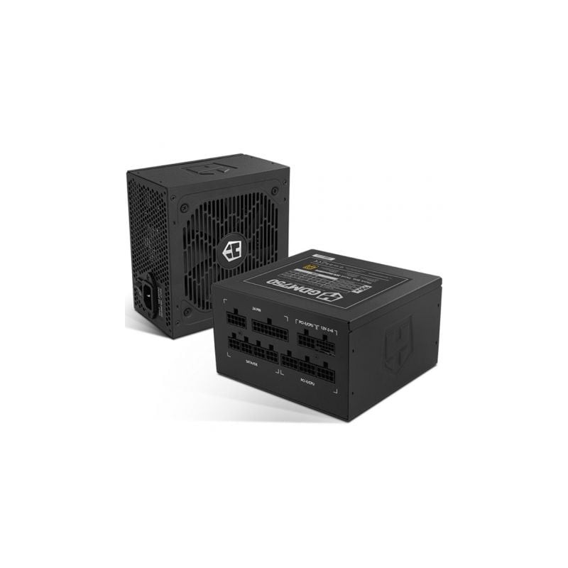 NOX Hummer GDM 750W GOLD unidad de fuente de alimentación 20+4 pin ATX ATX Negro