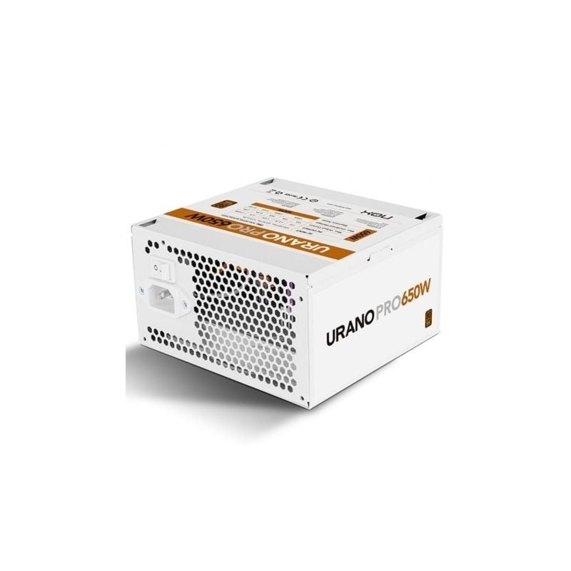 FUENTE ALIMENTACION ATX NOX URANO PRO 650W BRONZE BLANCO FUENTE ALIMENTACION ATX NOX URANO PRO 650W BRONZE BLANCO