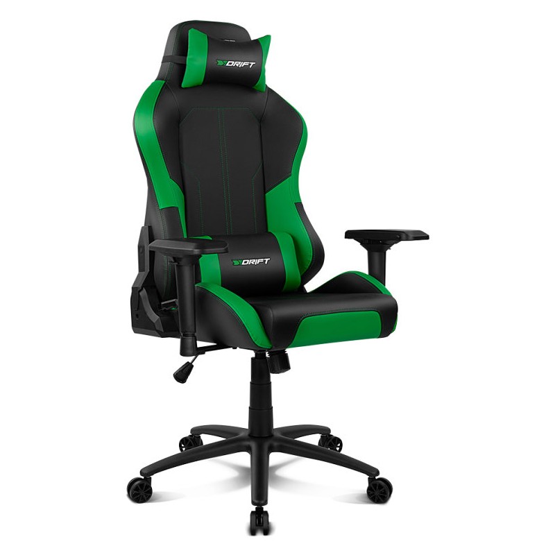 Silla gaming drift dr250 negro verde