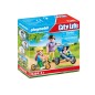 Playmobil ciudad mama con niños