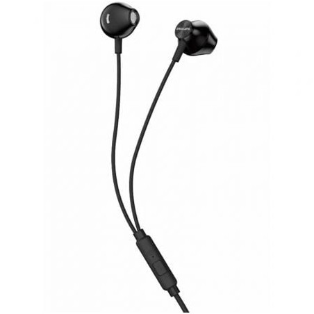 Auriculares Intrauditivos con micrófono Philips TAUE101BK-00- Jack 3-5- Negros