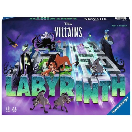 Juego mesa ravensburger labyrinth disney villains