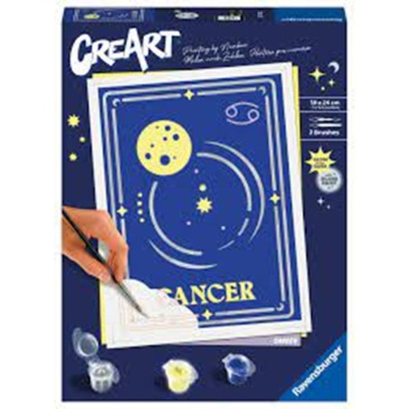 Kit pintar con números ravensburger creart