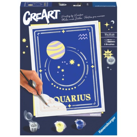 Kit pintar con números ravensburger creart