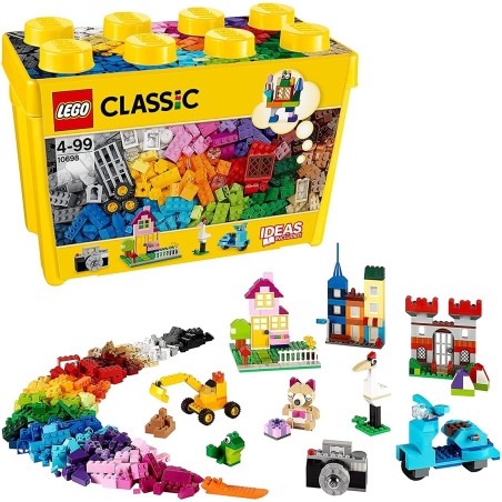 Lego classic construcciones caja ladrillos grande