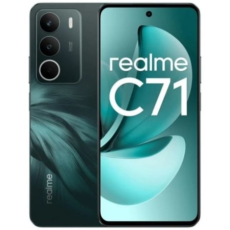 Smartphone Realme C71 4GB- 256GB- 6-67"- Verde Oscuro