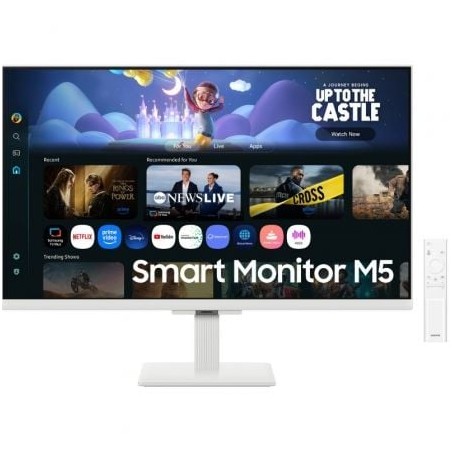 Smart Monitor Samsung M5 S27FM501EU 27"- Full HD- Multimedia- Smart TV- Blanco