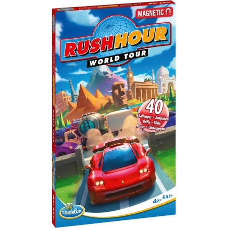 Puzzle magnético viaje rush hour world