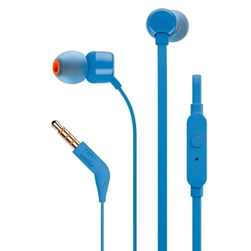 Auriculares intrauditivos jbl t160 blue