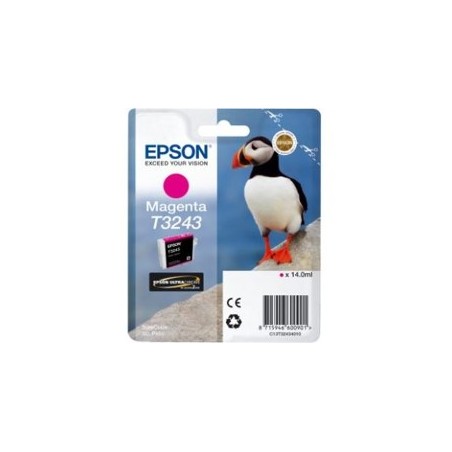 Cartucho tinta epson c13t32434010 magenta ultrachrome