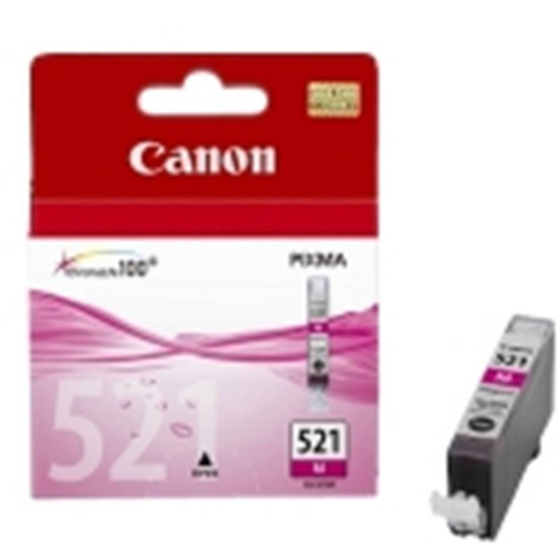 Cartucho tinta canon cli 521m magenta