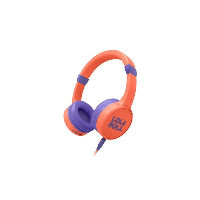 Auriculares micro energy sistem lol&roll orange