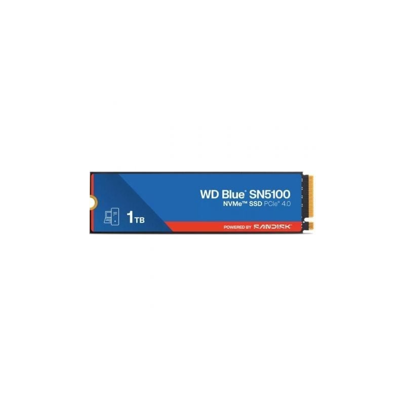 Disco SSD SanDisk WD Blue SN5100 1TB- M-2 2280 PCIe Gen4- Full Capacity