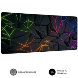 Alfombrilla Subblim Neon Obsidian XL- 900 x 400 x 3 mm
