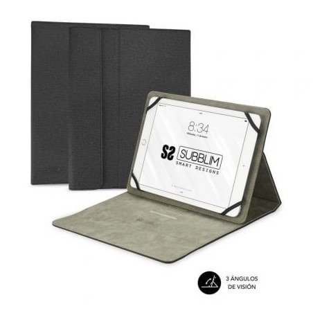 Funda Subblim Clever Stand para Tablets de 9-6"-11"- Negra
