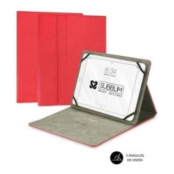 Funda Subblim Clever Stand para Tablets de 9-6"-11"- Roja
