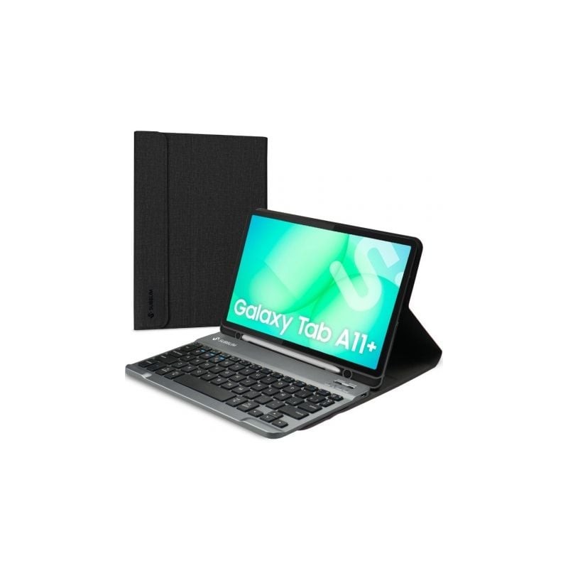 Funda con Teclado Subblim KeyTab Pro BT para Tablets Samsung Galaxy A11+- Negra