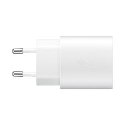 CARGADOR SAMSUNG USB-C 25W WHITE SIN CABLE