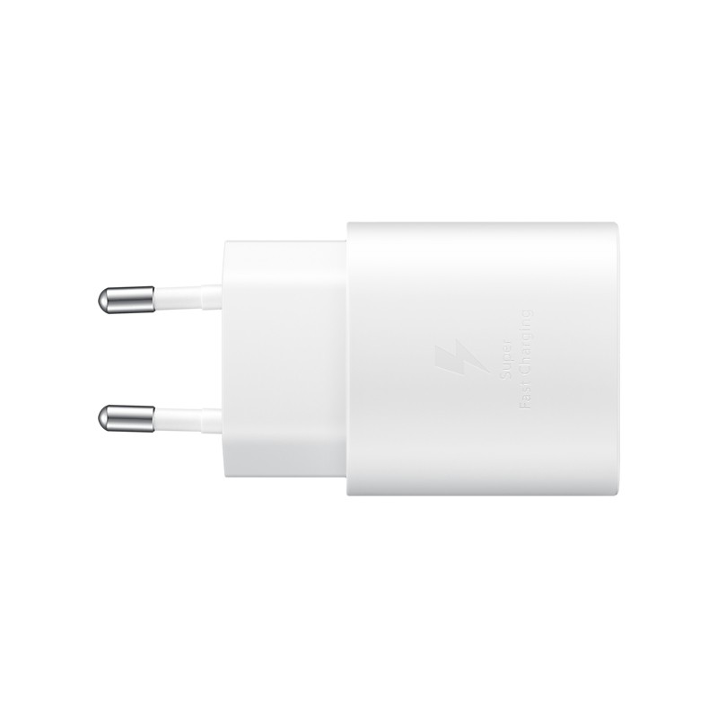 CARGADOR SAMSUNG USB-C 25W WHITE SIN CABLE