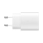 CARGADOR SAMSUNG USB-C 25W WHITE SIN CABLE