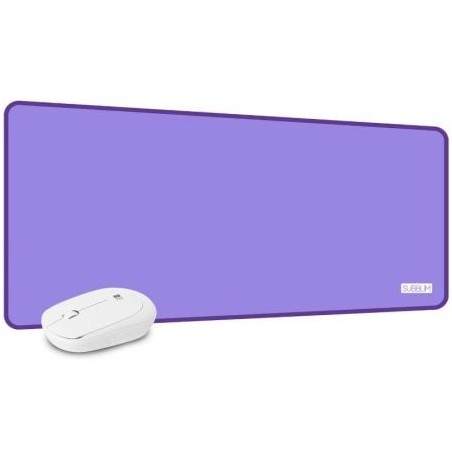 Set Ratón Inalámbrico y Alfombrilla Subblim Harmony Purple- Hasta 1200 DPI