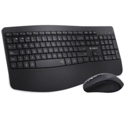 Teclado y Ratón Inalámbrico Subblim Combo Dual Office Prowave- Negro