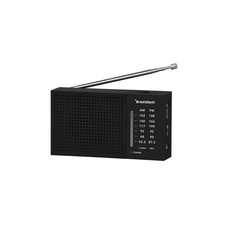 Radio Portátil Sunstech RPS412- Negra