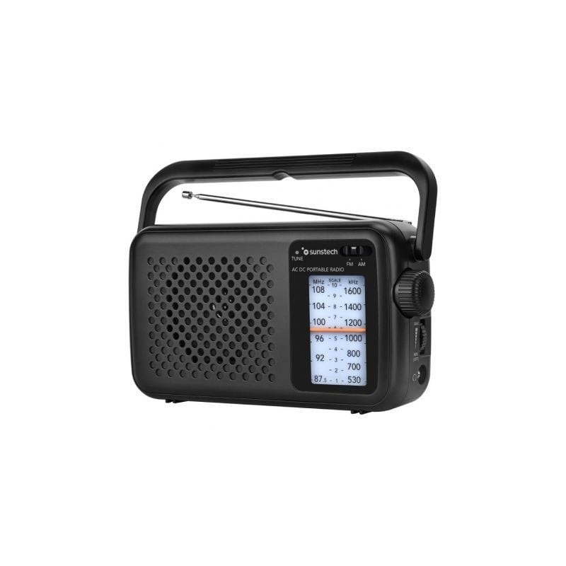 Radio Portátil Sunstech RPS760- Negra