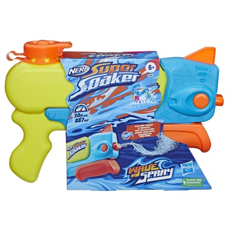 Pistola hasbro nerf super soaker wave