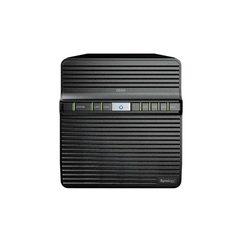 NAS Synology Diskstation DS423- 4 Bahías 3-5"- 2-5"- 2GB DDR4- Formato Torre