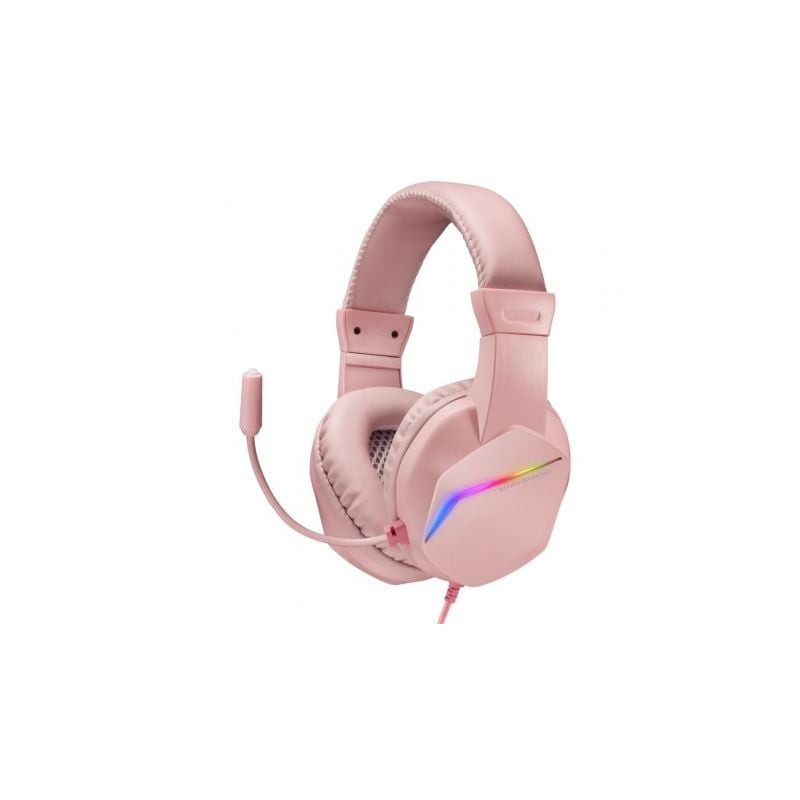 Auriculares Gaming con Micrófono Mars Gaming MH122- Jack 3-5- Rosas