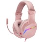 Auriculares Gaming con Micrófono Mars Gaming MH122- Jack 3-5- Rosas