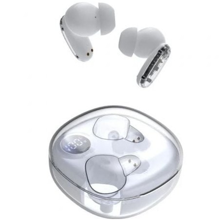 Auriculares Bluetooth Mars Gaming MHIB2 con estuche de carga- Autonomía 7h- Blancos