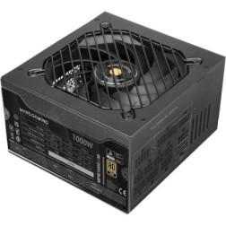 Fuente de Alimentación Mars Gaming MPB1000SIM- 1000W- Ventilador 14cm- ATX 3-1- PCIe 5-1- 80 Plus Gold