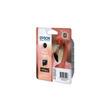 Cartucho tinta epson t087840 negro mate