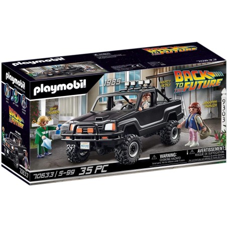 Playmobil regreso al futuro camioneta pick - up