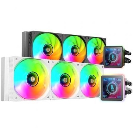 Sistema de Refrigeración Líquida Mars Gaming ML-VISIONPRO360- Blanco